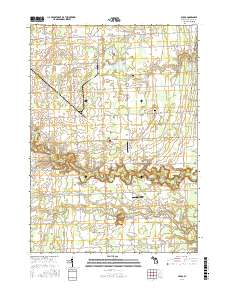 Avoca 2017 topographic map thumbnail