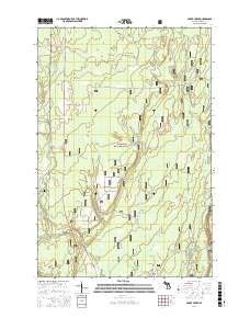 Baker Creek 2017 topographic map thumbnail