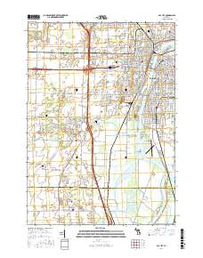 Bay City 2017 topographic map thumbnail