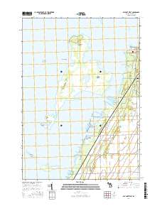 Bay Port West 2017 topographic map thumbnail