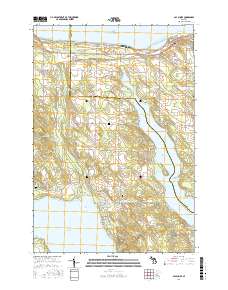 Bay Shore 2017 topographic map thumbnail