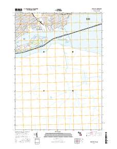 Belle Isle 2017 topographic map thumbnail