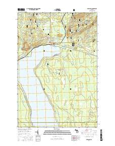 Bergland 2017 topographic map thumbnail