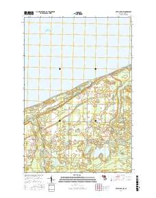 Betsy Lake NW 2017 topographic map thumbnail