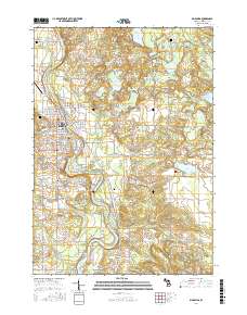 Big Rapids 2017 topographic map thumbnail