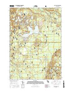 Big Star Lake 2017 topographic map thumbnail