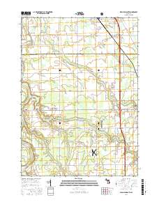 Birch Run South 2017 topographic map thumbnail