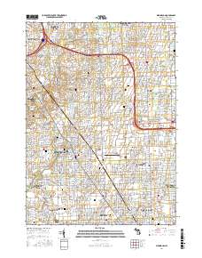 Birmingham 2017 topographic map thumbnail