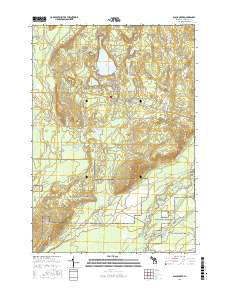 Black Creek 2017 topographic map thumbnail