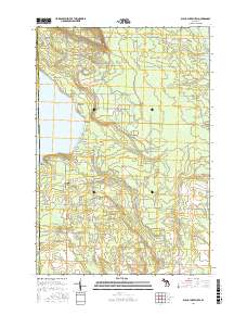 Black Lake Bluffs 2017 topographic map thumbnail