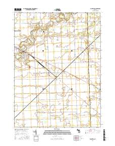 Blissfield 2017 topographic map thumbnail