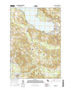 Boyne City 2017 topographic map thumbnail