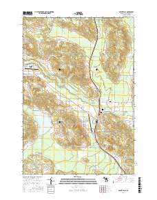 Boyne Falls 2017 topographic map thumbnail