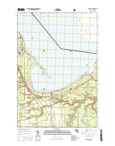 Brimley 2017 topographic map thumbnail