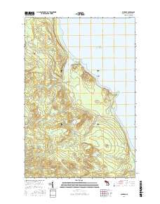 Buckroe 2017 topographic map thumbnail