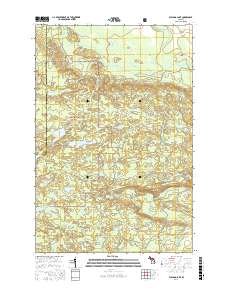 Bulldog Lake 2017 topographic map thumbnail