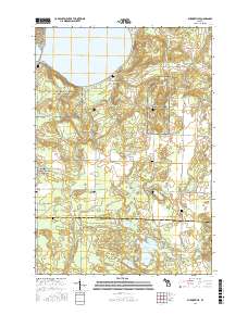 Burdickville 2017 topographic map thumbnail