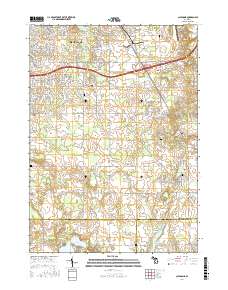 Caledonia 2017 topographic map thumbnail