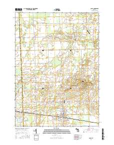 Capac 2017 topographic map thumbnail