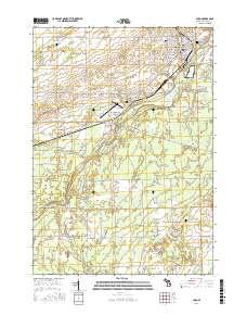 Caro 2017 topographic map thumbnail