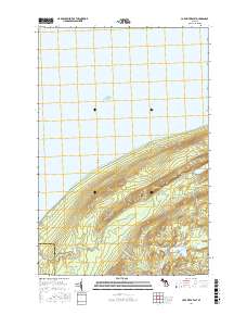 Carp River East 2017 topographic map thumbnail