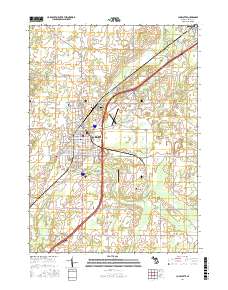 Charlotte 2017 topographic map thumbnail