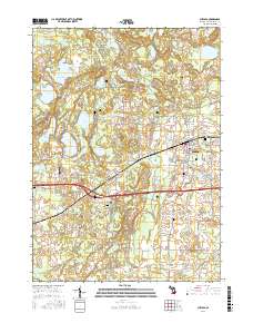 Chelsea 2017 topographic map thumbnail