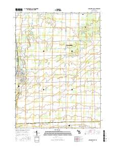 Chesaning East 2017 topographic map thumbnail