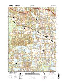 Clarkston 2017 topographic map thumbnail