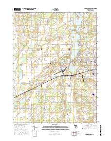 Coldwater West 2017 topographic map thumbnail
