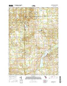 Columbiaville 2017 topographic map thumbnail
