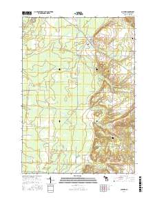 Copemish 2017 topographic map thumbnail
