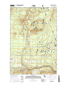 Copper Peak 2017 topographic map thumbnail