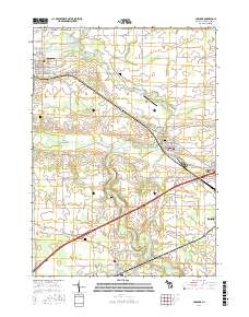 Corunna 2017 topographic map thumbnail