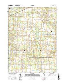 Corunna SE 2017 topographic map thumbnail