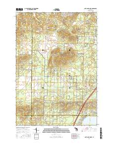Cote Dame Marie 2017 topographic map thumbnail