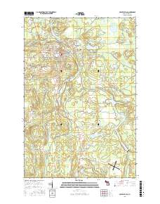 Crystal Falls 2017 topographic map thumbnail