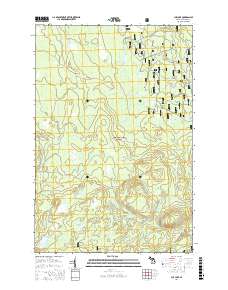 Cup Lake 2017 topographic map thumbnail