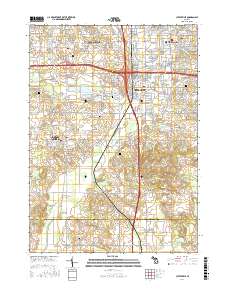 Cutlerville 2017 topographic map thumbnail