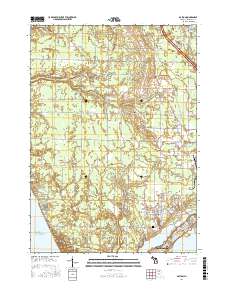 Dalton 2017 topographic map thumbnail
