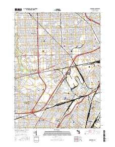 Dearborn 2017 topographic map thumbnail