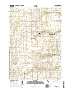 Deckerville 2017 topographic map thumbnail
