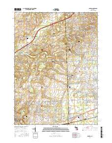 Denton 2017 topographic map thumbnail