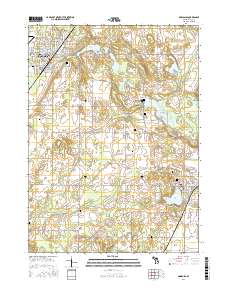 Dowagiac 2017 topographic map thumbnail