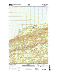 Eagle Harbor 2017 topographic map thumbnail