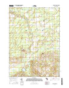 East Dayton 2017 topographic map thumbnail