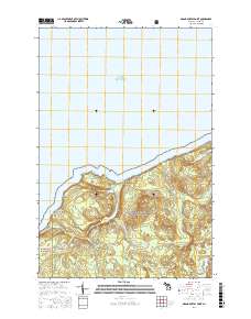 Grand Portal Point 2017 topographic map thumbnail