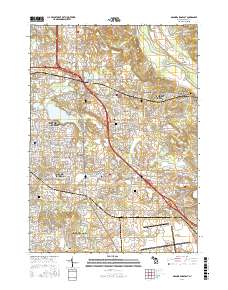 Grand Rapids East 2017 topographic map thumbnail