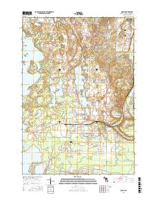 Grawn 2017 topographic map thumbnail