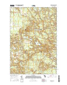 Green Hills 2017 topographic map thumbnail